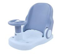 Seggiolino per Bagnetto, Sedile per Bagnetto per Vasca Sit Up, Sedia per Doccia per bebè di Sicurezza Antiscivolo per bebè 6-18 Mesi, Vaschetta per Bagnetto con Supporto per (Blu)
