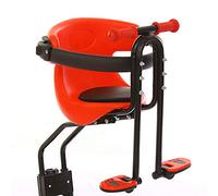 Seggiolino per bambini per mountain bike, sedile anteriore per bambini con cintura di sicurezza, adatto alla maggior parte delle biciclette per tutti i terreni e si installa facilmente sulla maggior