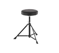 Seggiolino per Batteria, Tondo Dt-90 Black, Adjustable Altezza, Sostengno Singolo