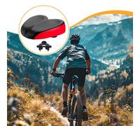 Seggiolino per bicicletta, antiscivolo, allargato, con adattatore per
