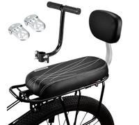 Seggiolino per bicicletta per bambini - Bracciolo posteriore, Seggiolino per bicicletta Bambino, Sedile per bicicletta, Poggiapiedi per la sicurezza, 14,57 x 9,84 x 6,3 pollici