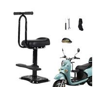 seggiolino per Bicicletta per Bambini - Sella Anteriore Staccabile, Sgabello per Imbracatura di Sicurezza, Comfort Imbottito, Base a Sospensione Elastica | Struttura di Supporto Portatile dure