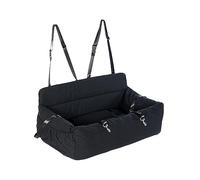 AWHAO Seggiolino per Cani Da Auto, Rialzo per Cani, Cuscino Rimovibile, Portatile, con Protezione Al Guinzaglio, Cuccia per Cani di Piccola E Media Taglia, Nero