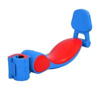 Seggiolino per monopattino per bambini - Seggiolino per monopattino facile da installare e con chiusura sicura, sedile ampio pieghevole con schienale per una guida confortevole, adatto alla maggi