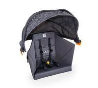 Seggiolino per rimorchio e ombrellone per bambini Burley Hopper Nero