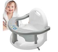 Seggiolino per vasca da bagno pieghevole, antiscivolo, resistente al calore, con ventose, design ergonomico, per bambini da 6 a 24 mesi