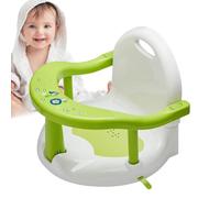 Seggiolino per vasca da bagno pieghevole, antiscivolo, resistente al calore, con ventose, design ergonomico, per bambini e bambine
