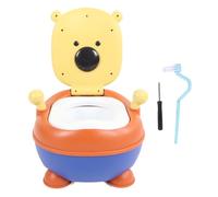 Seggiolino portatile seggiolino carino cartoni animati per bambini in plastica di allenamento per servizi igienici per bambini in viaggio comodo design ergonomico facile da