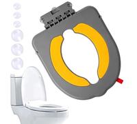 Seggiolino Riduttore WC per Bambini Pieghevole Antiscivolo con Ventose e