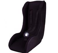 Seggiolino rivestito per bambini dai 7 ai 18 mesi per cargo-bike e rimorchi bici - Mini Pelican Polisport ( Nero )