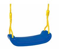 SEGGIOLINO SEDILE CON CORDA PER ALTALENA COLORE GIALLO O BLU