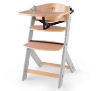 Seggiolone 3 in 1 Enock Kinderkraft - Legno Naturale e Grigio