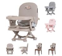 Seggiolone Chipolino Seggiolino Seggiollipop Booster seat table Booster tavolo pieghevole staccabile, colorazione:marrone