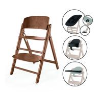Cybex - Seggiolone Pappa Click & Fold 4in1, All Natural Dark