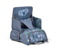 Seggiolone Da Viaggio Portatile Verde Convertibile a Zaino Koala Grigio