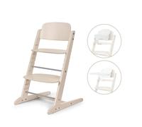 CYBEX Set Seggiolone IRIS Gold 3in1, Crescere con il Bambino, 6 Mesi - 99 Anni, Incl. Set Bambino e Vassoio, Legno di Faggio/Plastica, Tutto Naturale