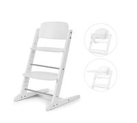 CYBEX Set Seggiolone IRIS Oro 3in1, Crescere con il Bambino, 6 Mesi - 99 Anni, Incl. Set Bambino e Vassoio, Legno di Faggio/Plastica, Tutto Bianco