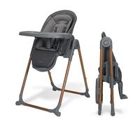 Seggiolone Maxi-Cosi Ava Plus, 0-3 anni, imbottitura comoda inclusa, compatto e pieghevole, leggero (9,62 kg), 6 livelli di regolazione in altezza, vassoio rimovibile, 2 ruote, Elegance Graphite