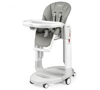 Peg Perego Seggiolone Tatamia Follow Me Ice, ecopelle