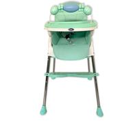 Seggiolone per Bambini 4 in 1 Pappa e Gioco Verde