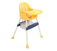 Seggiolone per Bambini con Imbracatura di Sicurezza Seggiolone Convertibile Regolabile in Altezza Seggiolone da Pranzo per Bambini Seggiolone Snacker Pieghevole Set Tavolo e