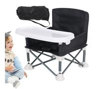 Seggiolone per bambini, rialzo con vassoio rimovibile per bambini, tavolo da pranzo, campeggio, spiaggia, sedie portatili da cucina