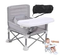 Seggiolone per bambini, rialzo con vassoio rimovibile per bambini, tavolo da pranzo, campeggio, spiaggia, sedie portatili da cucina
