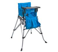 Seggiolone pieghevole one2stay con vassoio blu