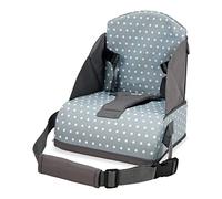 Seggiolone portatile con disegno stelline, grigio
