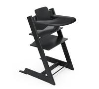 Tripp Trapp High Chair Bundle Black + Stokke Tray Black