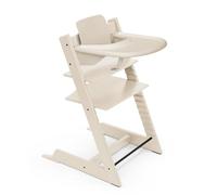 Stokke Tripp Trapp - Seggiolone per bambini da 6 a 36 mesi, regolabile, ergonomico e facile da pulire, con vassoio Stokke incluso, colore: Bianco vaniglia