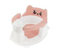 Seggiolone, supporto da bagno per bambini, sedile antiscivolo con base stabile e fori di drenaggio facili, garantisce la sicurezza durante il bagno per i bambini, ideale per