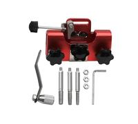 Seghe a catena che affilano il rosso portatile robusto della lega di alluminio di lunghezza 8.5cm del corredo di strumento