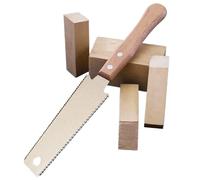 Seghe a mano giapponesi fatte a mano, tazze da 5,9 pollici con doppi bordi | Utensili da taglio in legno giapponese per la lavorazione del legno in legno duro e morbido, sega dritta, 150 mm