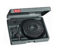 VALEX SEGHE A TAZZA 9 PEZZI IN ACCIAIO BRUNITO CON VALIGETTA GRIGIO 1980434