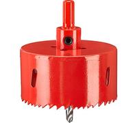 Seghe a tazza bimetalliche kwb HSS Ø 83 con gambo e punta centrale 598583 (dentatura Vario, profondità di taglio 38 mm, set completo)