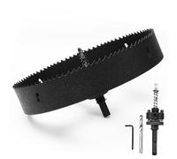 Seghe a tazza da 190 mm, bimetallica con attacco SDS-plus e codolo esagonale, corona per legno, rigips, metalli sottili, plastica