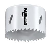 kwb sega a tazza bimetallica HSS Ø 29 mm con dentatura progressiva variabile, alta precisione, codolo esagonale, profondità di taglio 38 mm e punta centrale