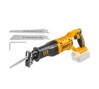 Seghetto a gattuccio a batteria 20V 2 LAME Legno Metallo Solo INGCO CRSLI1151