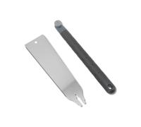 Seghetto a Mano in Acciaio - Potatura, Legno & Giardinaggio, Lama Doppia a Tre Bordi, Manico Ergonomico Antiscivolo, Taglio Rapido e Preciso, Portatile e Pieghevole