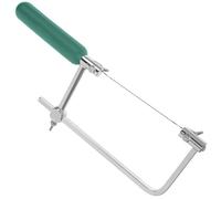 Seghetto a U per Gioielleria, Mini Lama Curva, Legno e Metallo | Strumento Leggero e Compatto, Taglio Preciso per Traforo, Modelli Fai da Te, Colore Verde
