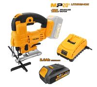 SEGHETTO ALTERNATIVO A BATTERIA 20V 2AH LITIO TOLSEN 87284 BATTERIA E CARICABATT