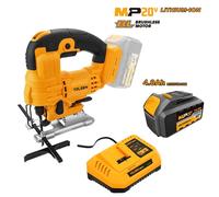 SEGHETTO ALTERNATIVO A BATTERIA 20V 4AH LITIO TOLSEN 87284 BATTERIA E CARICABATT