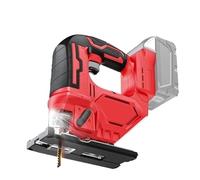 Seghetto Alternativo A Batteria, Seghetto Alternativo Senza Fili, Motore Brushless, Velocità Variabile For Taglio Dritto/curvo/cerchio Facile Da Usare(Red)