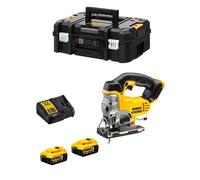Seghetto Alternativo DeWALT DCS331P2 (2 x 5,0 Ah + DCB115 + TSTAK II)