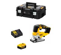 Seghetto Alternativo DeWALT DCS334P1T (1 x 5,0 Ah + DCB115 + TSTAK II)