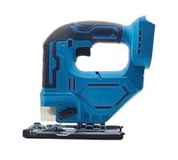 Seghetto Alternativo Elettrico A Batteria, Seghetto Alternativo A Velocità Variabile, Utensile Elettrico For Lavorazione Del Legno Con Lama, Chiave, Guida E Righello. Facile Da Usare(2 small battery)