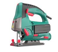 Seghetto Alternativo Elettrico Con Guida Laser A 6 Lame For Il Taglio Del Legno. Utensili Elettrici Precisione Veloce