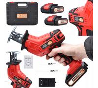 Seghetto Alternativo Rosfix Red Woodpecker RW21V | Batteria 21V 2x3Ah