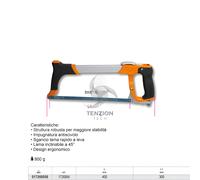 Seghetto Con Sistema Di Tensionamento Della Lama - Beta 1726BM